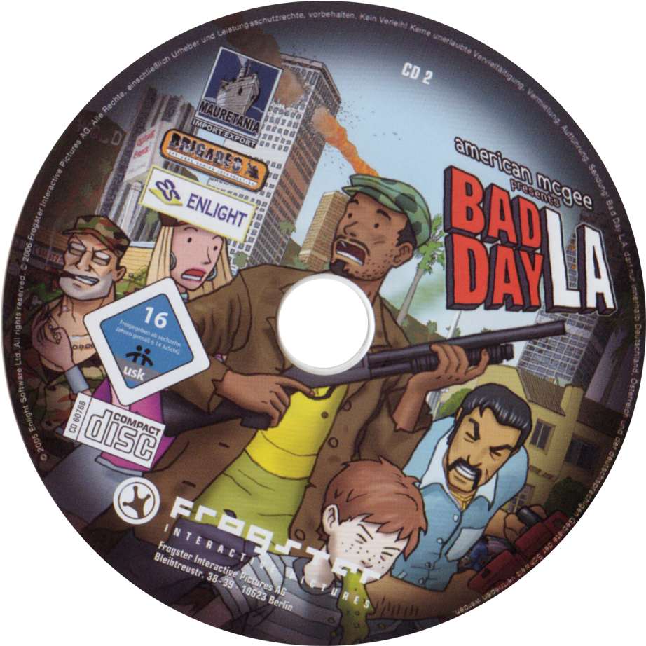Bad Day L.A. - CD obal 2