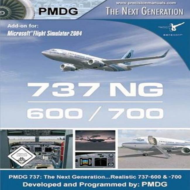 Microsoft Flight Simulator 2004: Boeing B737: The Next Generation - predn CD obal