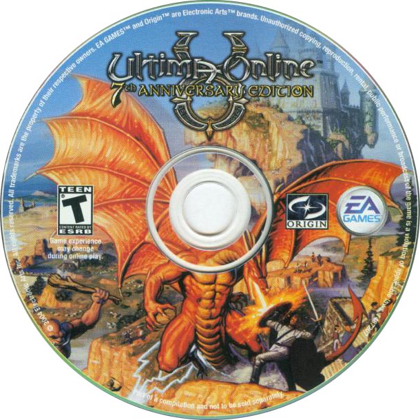 Ultima Online: 7th Anniversary Edition - CD obal