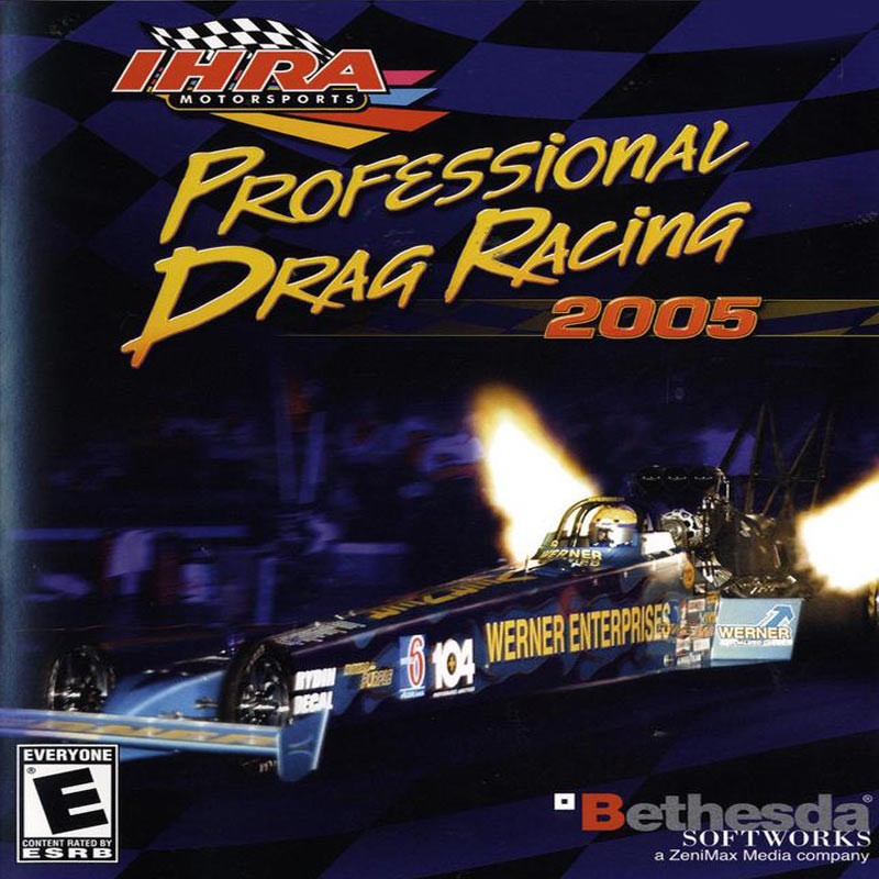 IHRA Professional Drag Racing 2005 - predn CD obal
