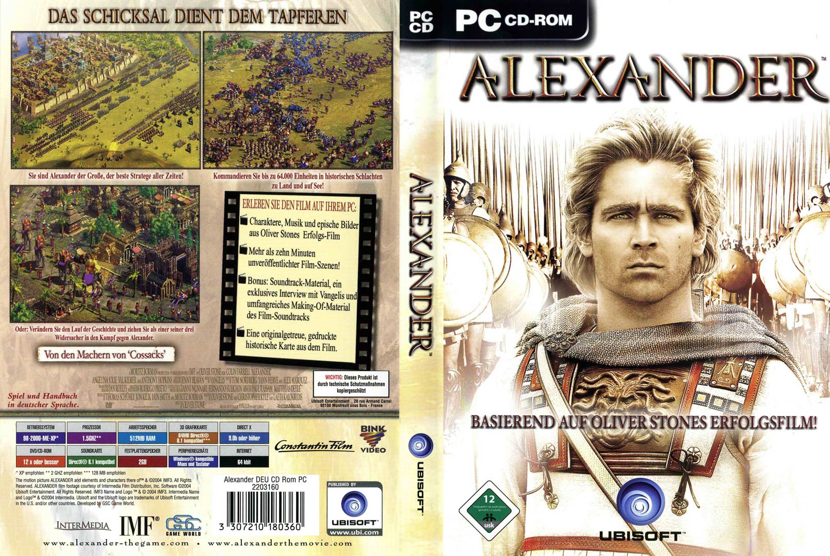 Alexander - DVD obal