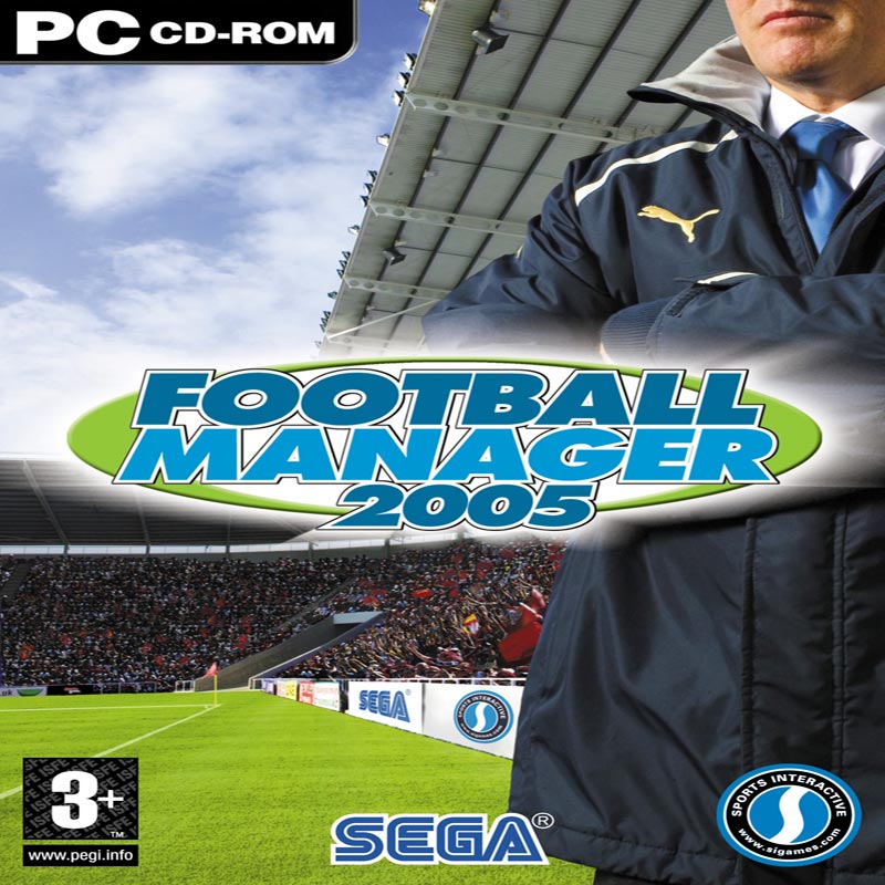 Football Manager 2005 - predn CD obal