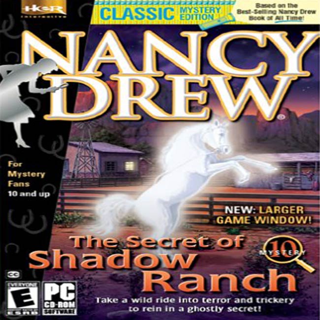 Nancy Drew: The Secret of Shadow Ranch - predn CD obal