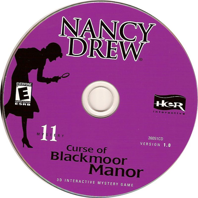 Nancy Drew: Curse of Blackmoor Manor - CD obal