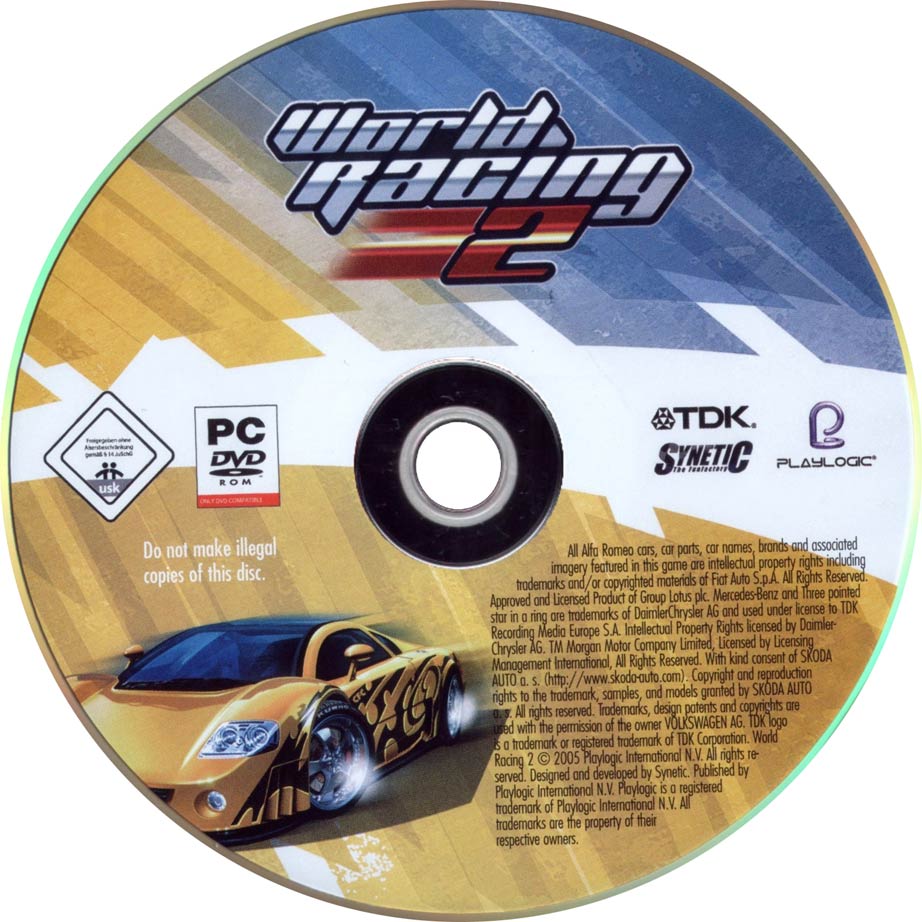 World Racing 2 - CD obal