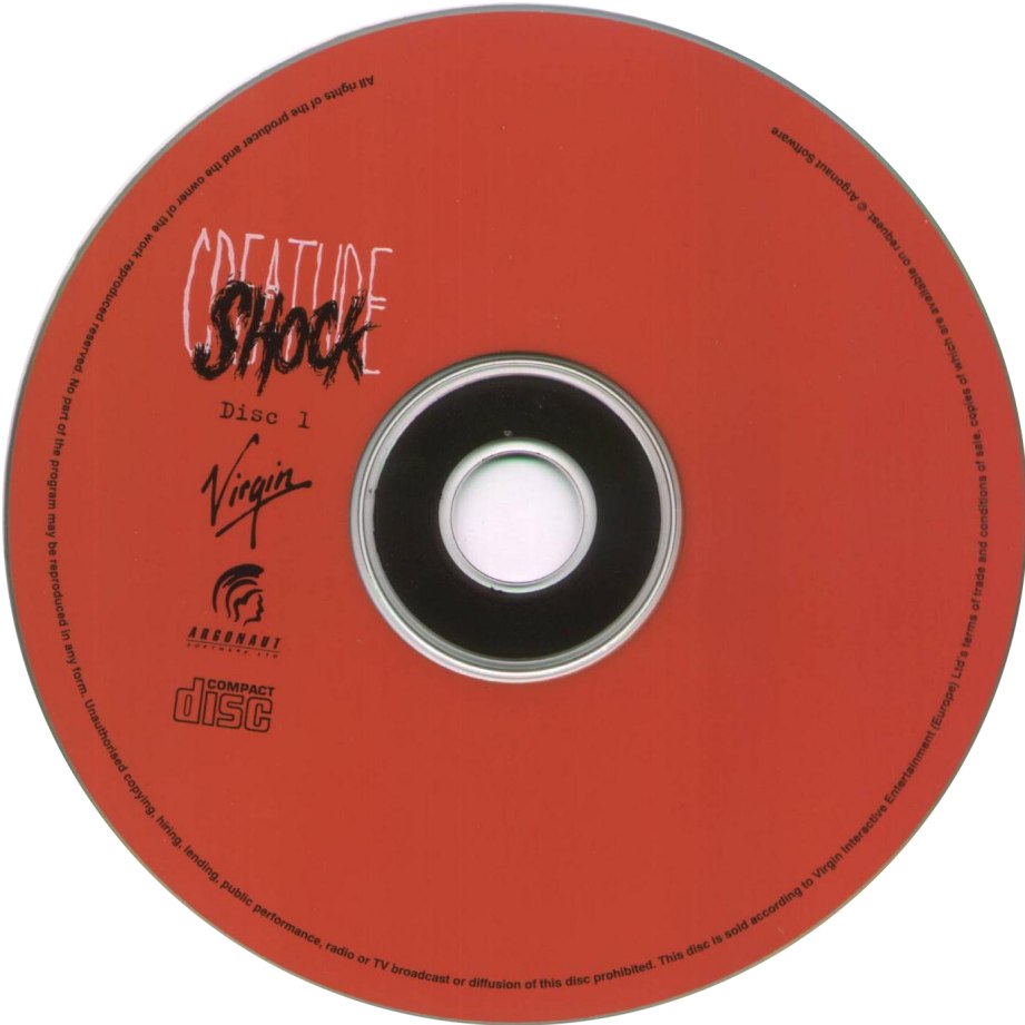 Creature Shock - CD obal