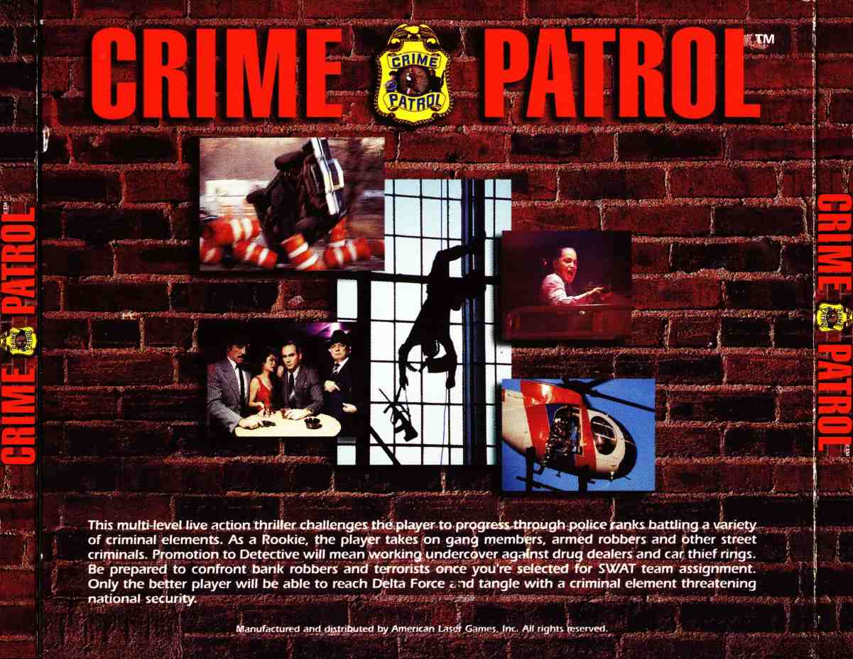Crime Patrol - zadn CD obal