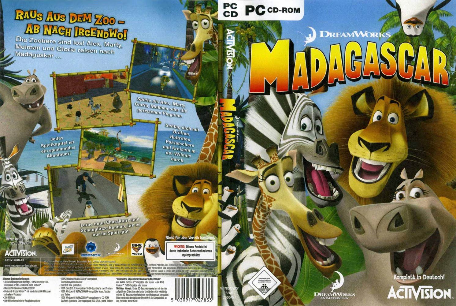 Madagascar - DVD obal