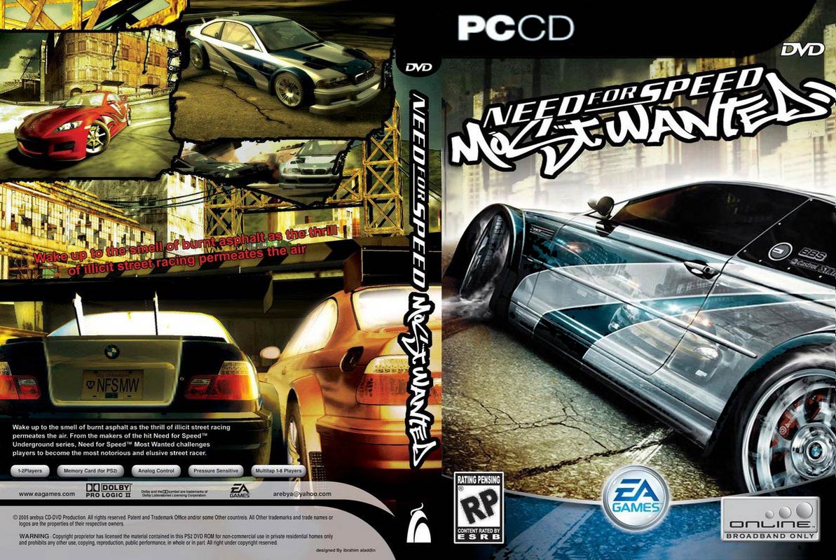 Need for Speed: Most Wanted - DVD obal