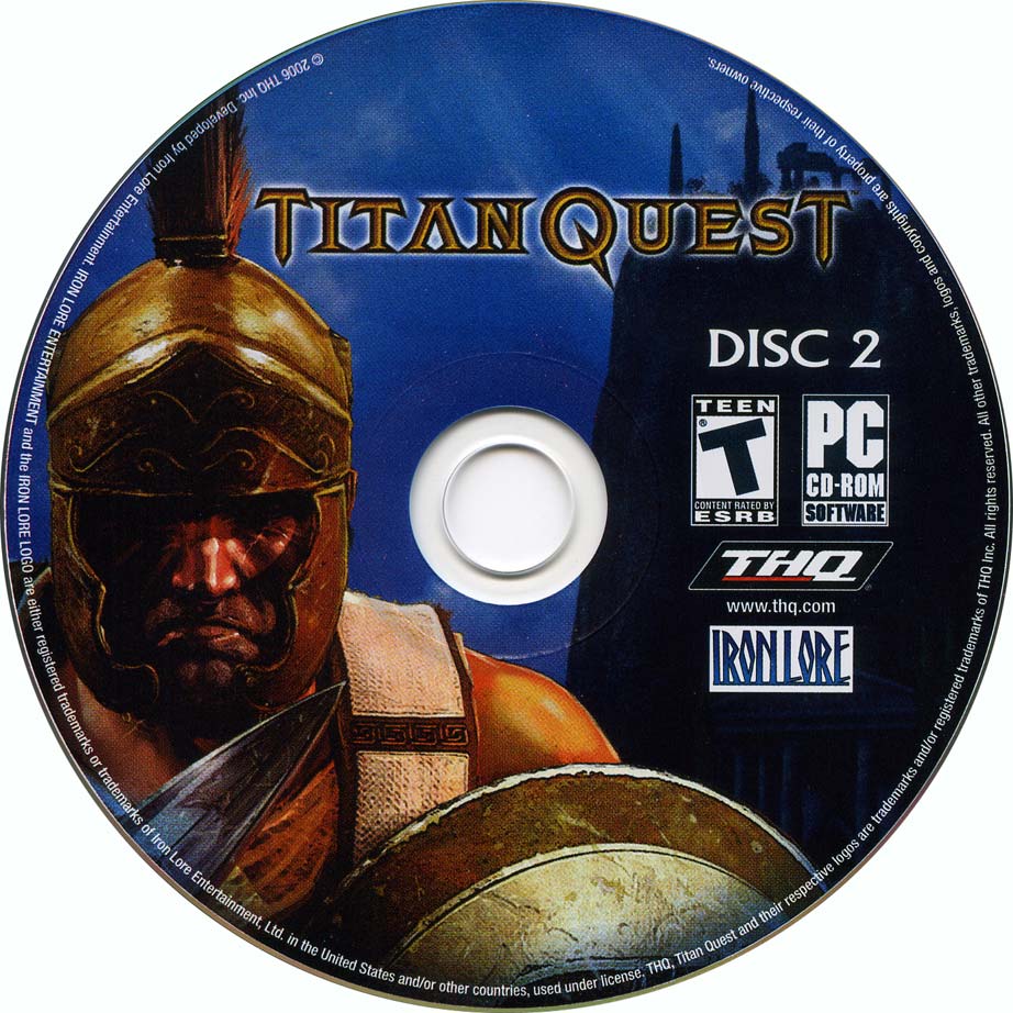 Titan Quest - CD obal 2