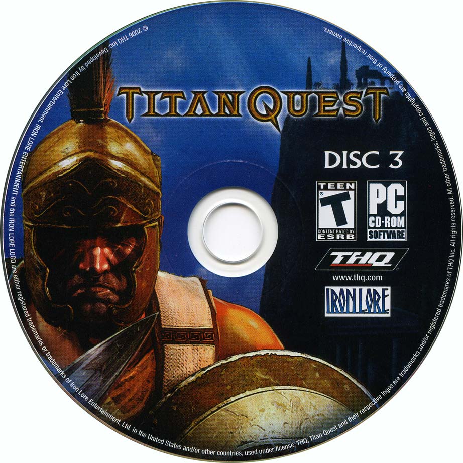 Titan Quest - CD obal 3