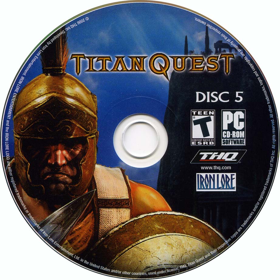 Titan Quest - CD obal 5