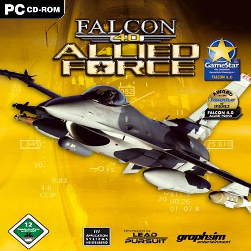 Falcon 4.0: Allied Force - predn CD obal