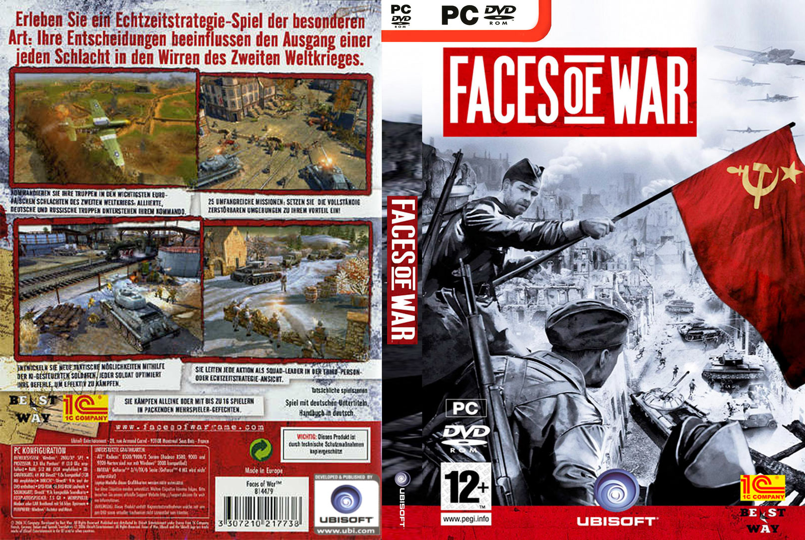 Faces of War - DVD obal