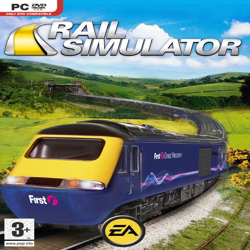 Rail Simulator - predn CD obal 2