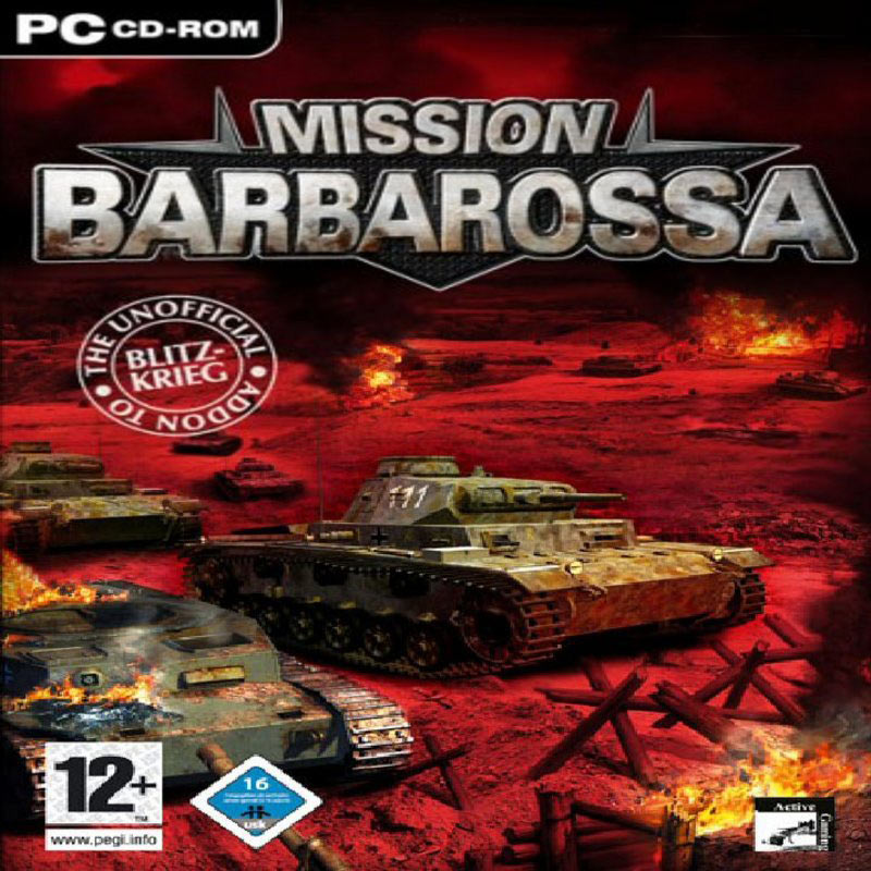 Blitzkrieg: Mission Barbarossa - predn CD obal