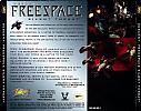Descent: Freespace - Silent Threat - zadn CD obal