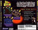 Dr. Brain Thinking Games: Puzzle Madness - zadn CD obal