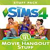 The Sims 4: Movie Hangout Stuff - predn CD obal