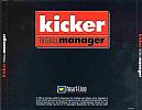 Kicker Fussball Manager - zadný CD obal