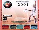 Roland Garros: French Open 2001 - zadn CD obal