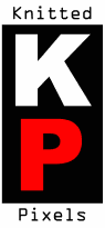 Knitted Pixels - logo