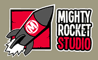 Mighty Rocket Studio - logo