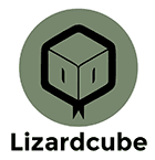 Lizardcube - logo