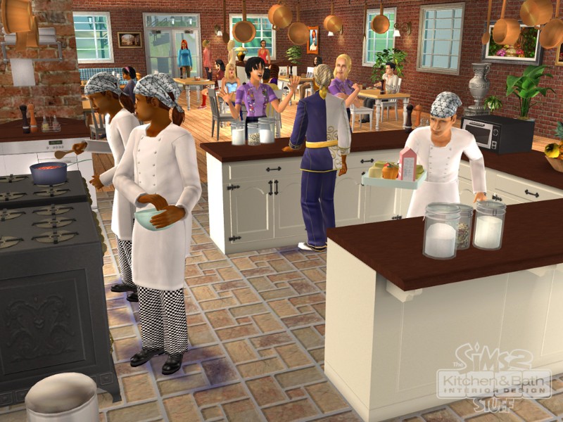 The Sims 2: Kitchen & Bath Interior Design Stuff - screenshot 1