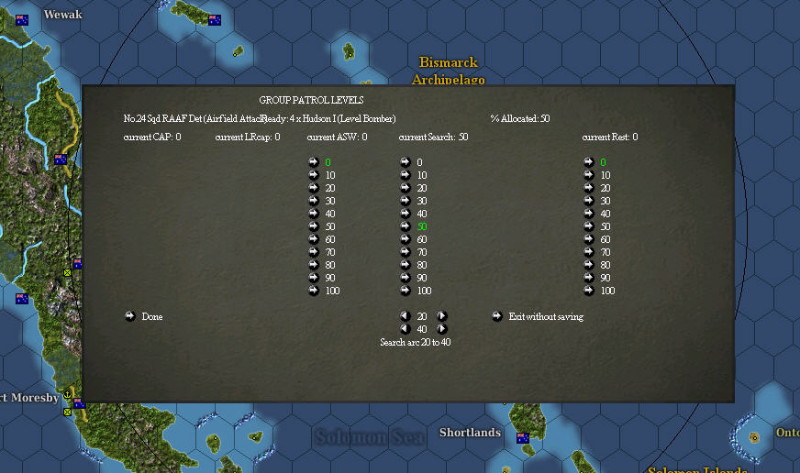 War in the Pacific: Admiral's Edition - screenshot 7