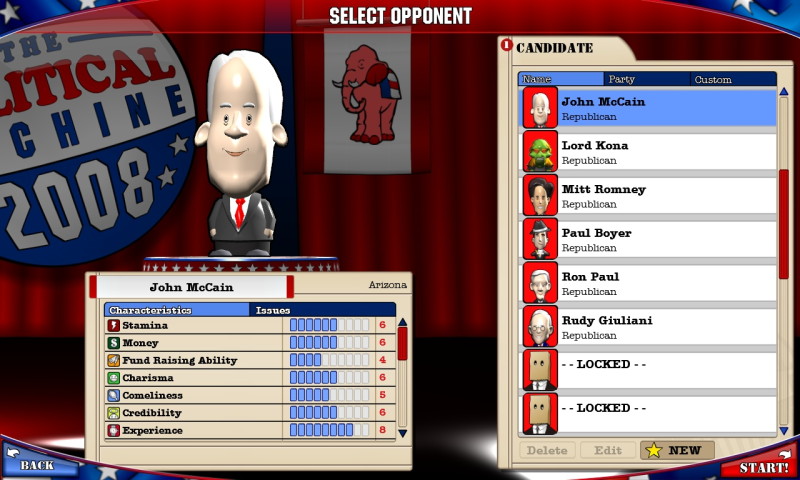 The Political Machine 2008 - screenshot 11