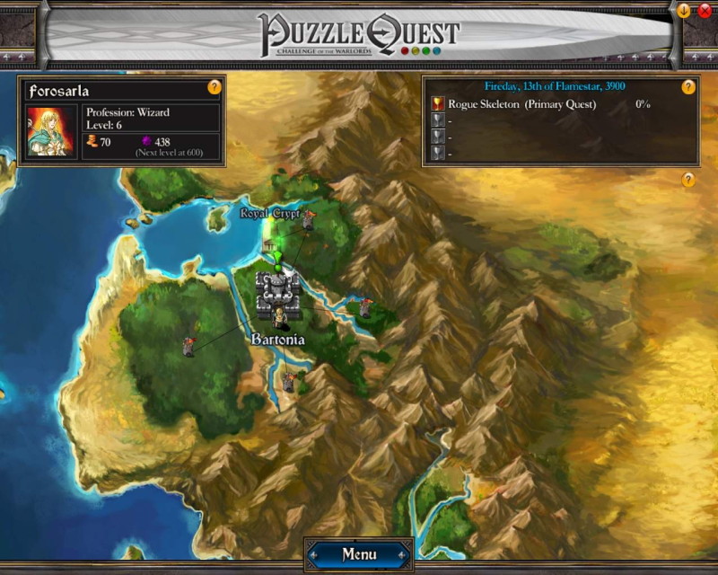 Puzzle Quest: Challenge Of The Warlords - screenshot 2
