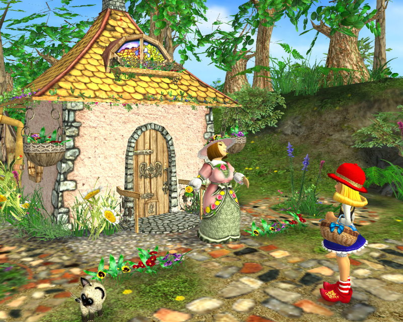 The Adventures of the Little Red Riding Cap - screenshot 1