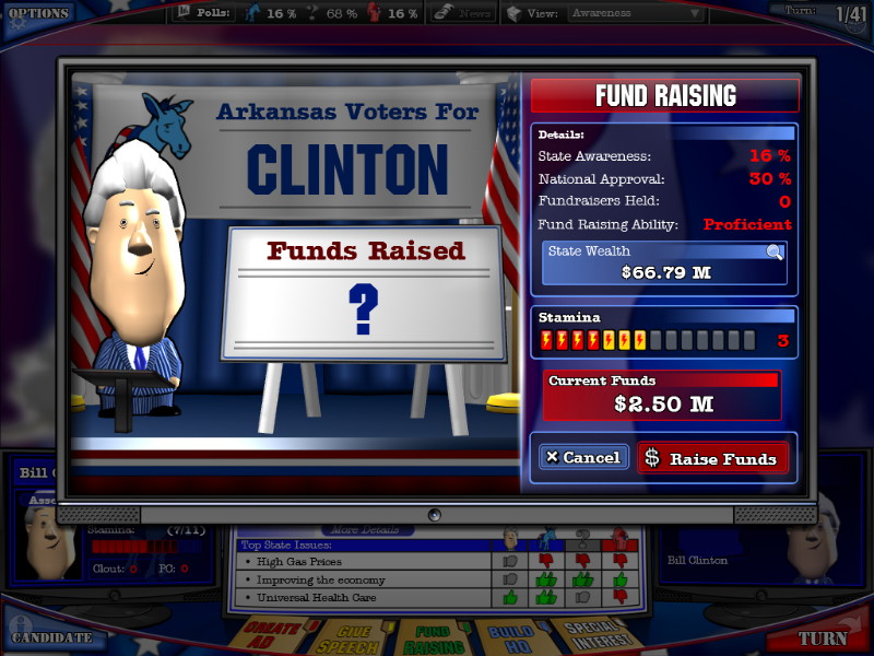 The Political Machine 2008 - screenshot 6