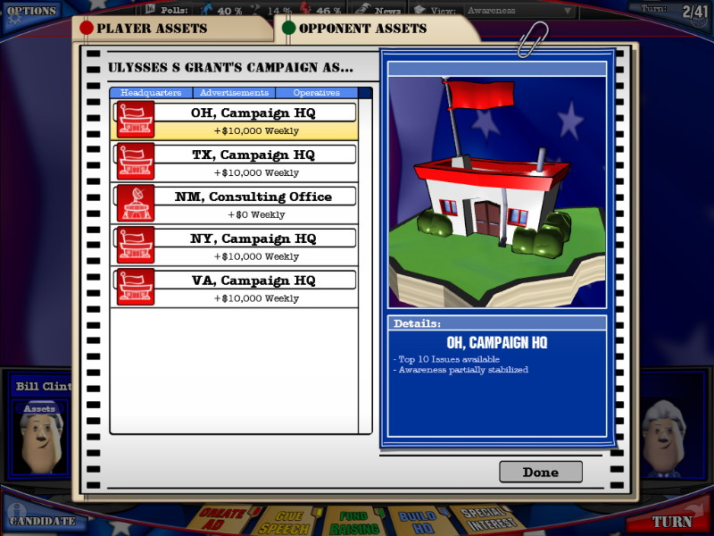The Political Machine 2008 - screenshot 5