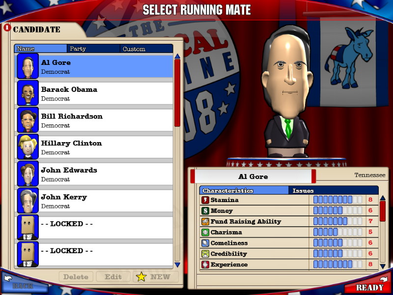 The Political Machine 2008 - screenshot 2