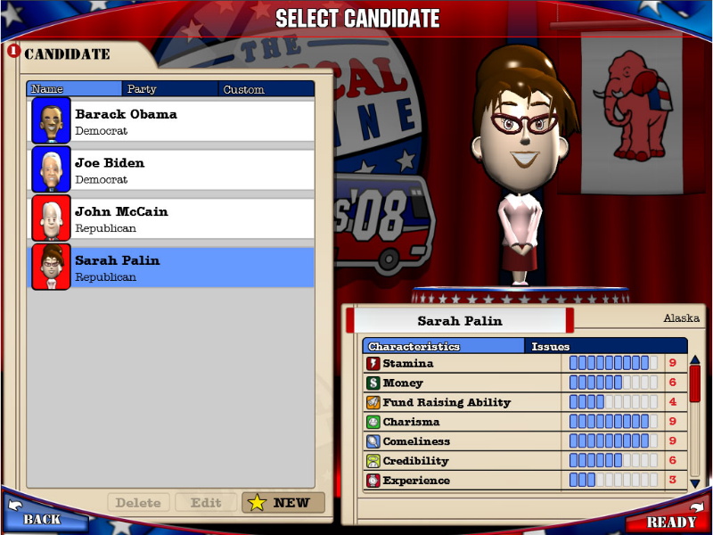 The Political Machine 2008 Express Edition - screenshot 3