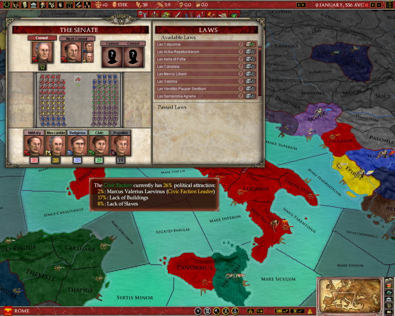 Europa Universalis: Rome - Vae Victis - screenshot 3