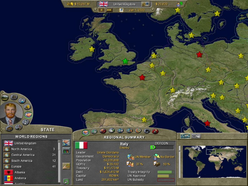 Supreme Ruler 2020: Global Crisis - screenshot 7