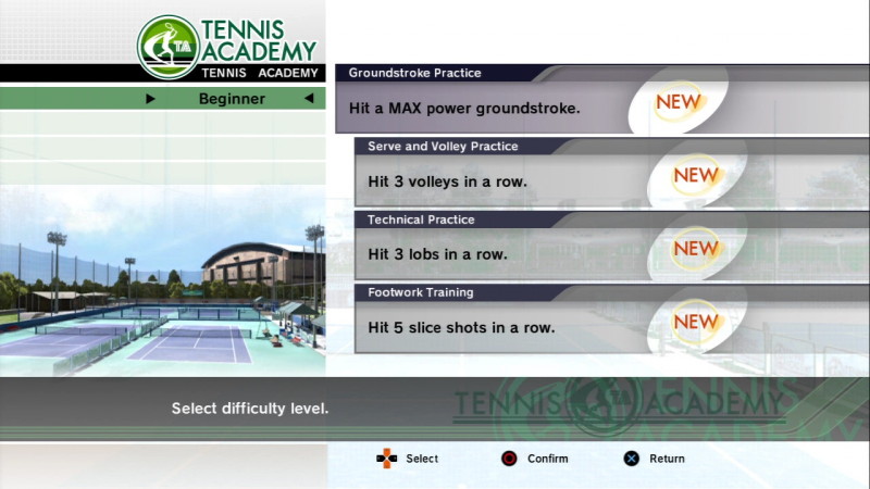 Virtua Tennis 3 - screenshot 1