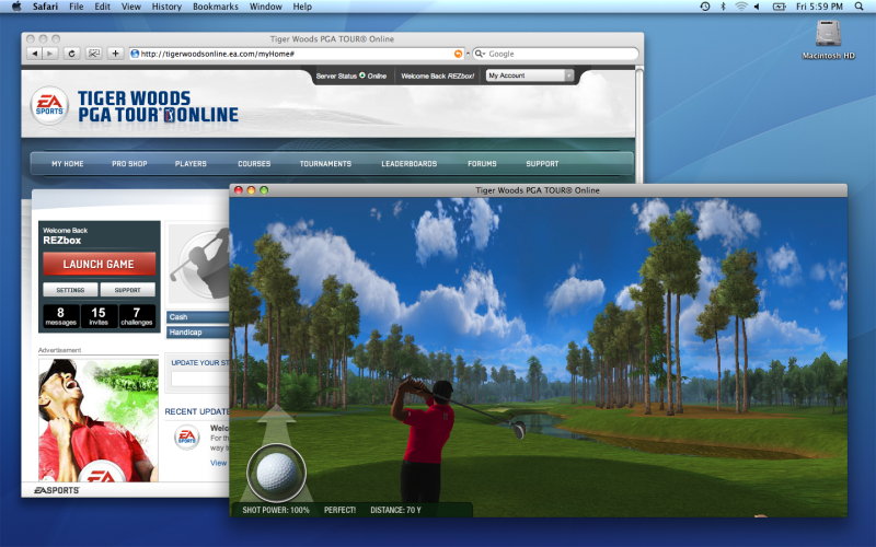Tiger Woods PGA Tour Online - screenshot 16