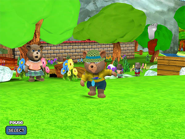 Hubert the Teddy Bear: Backyard Games - screenshot 2