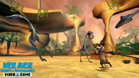 Ice Age 3: Dawn of the Dinosaurs - screenshot 2