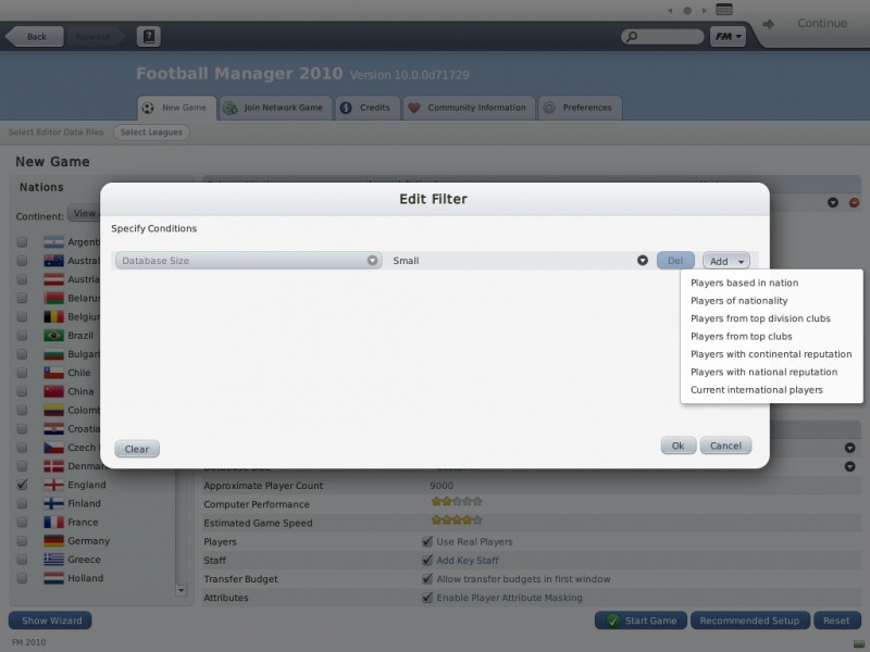 Football Manager 2010 - screenshot 12