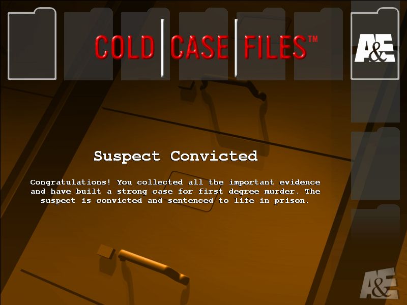 Cold Case Files - screenshot 1
