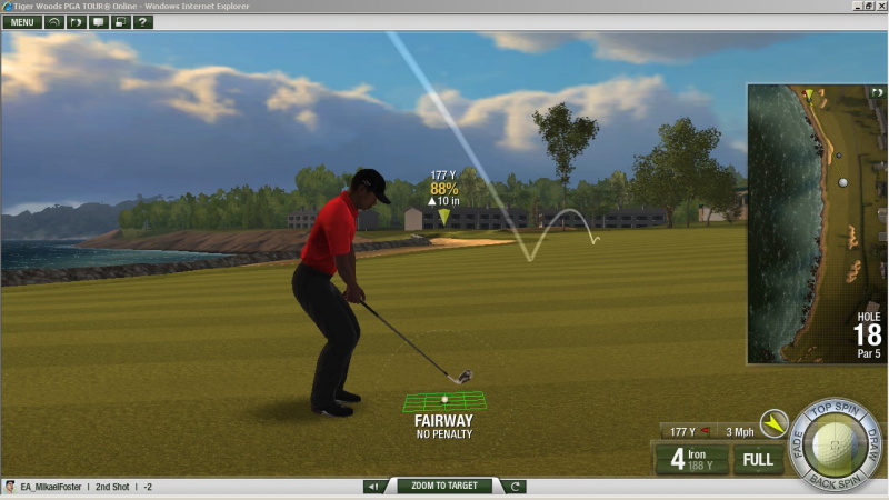 Tiger Woods PGA Tour Online - screenshot 6