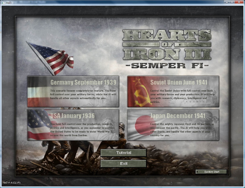 Hearts of Iron 3: Semper Fi - screenshot 2