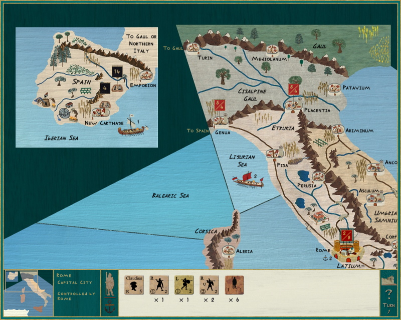 Hannibal: Rome and Carthage in the Second Punic War - screenshot 1