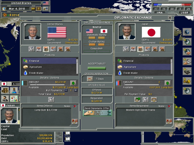 Supreme Ruler: Cold War - screenshot 8
