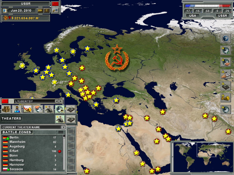 Supreme Ruler: Cold War - screenshot 1